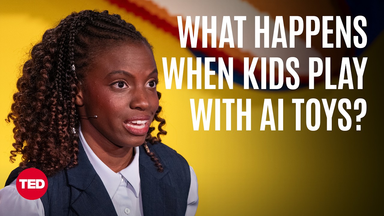 Official YouTube thumbnail for Randi Williams’s TED talk How to Raise Kids Who Question AI.